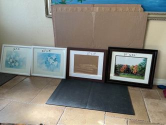 Picure frames (only) - $10 each (any size)