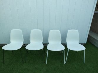 Dinning chairs Ikea white