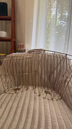 West elm decorative storage baskets