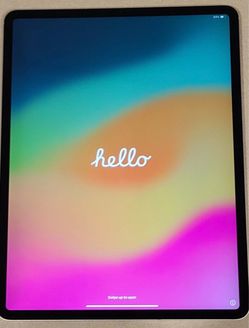 Apple iPad Pro 12.9 4th generation.