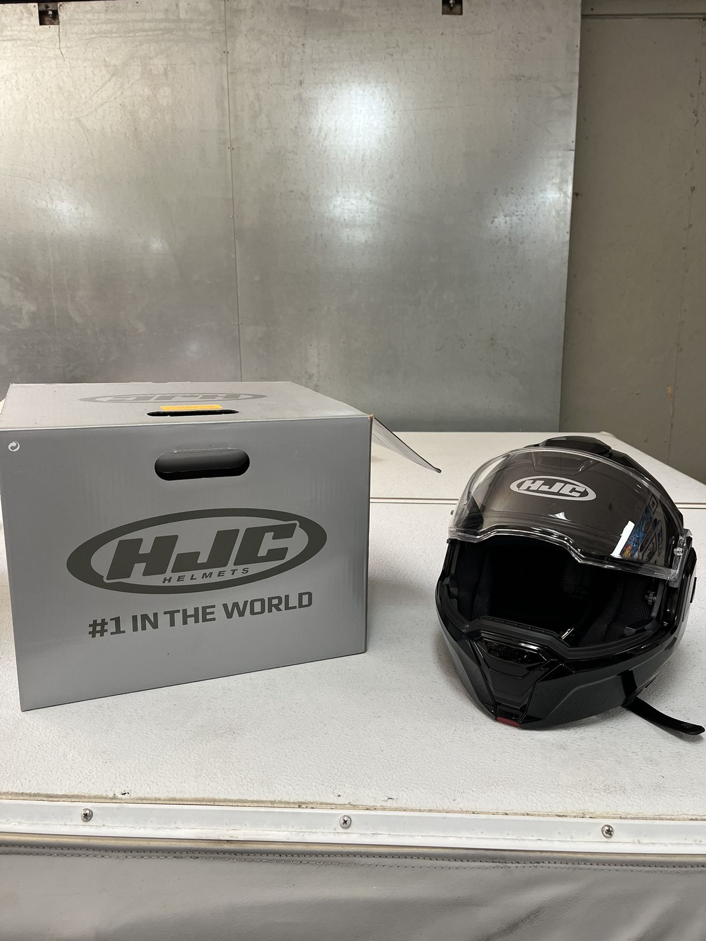 HJC Helmet Large Gloss Black