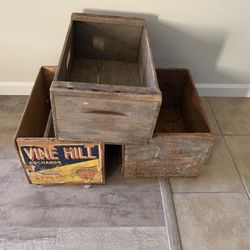 Antique Apple Crates