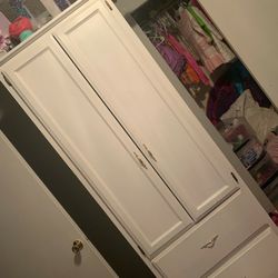 Like New Little Girls Clothing Cabinet Only $50 Must Come Pick Up