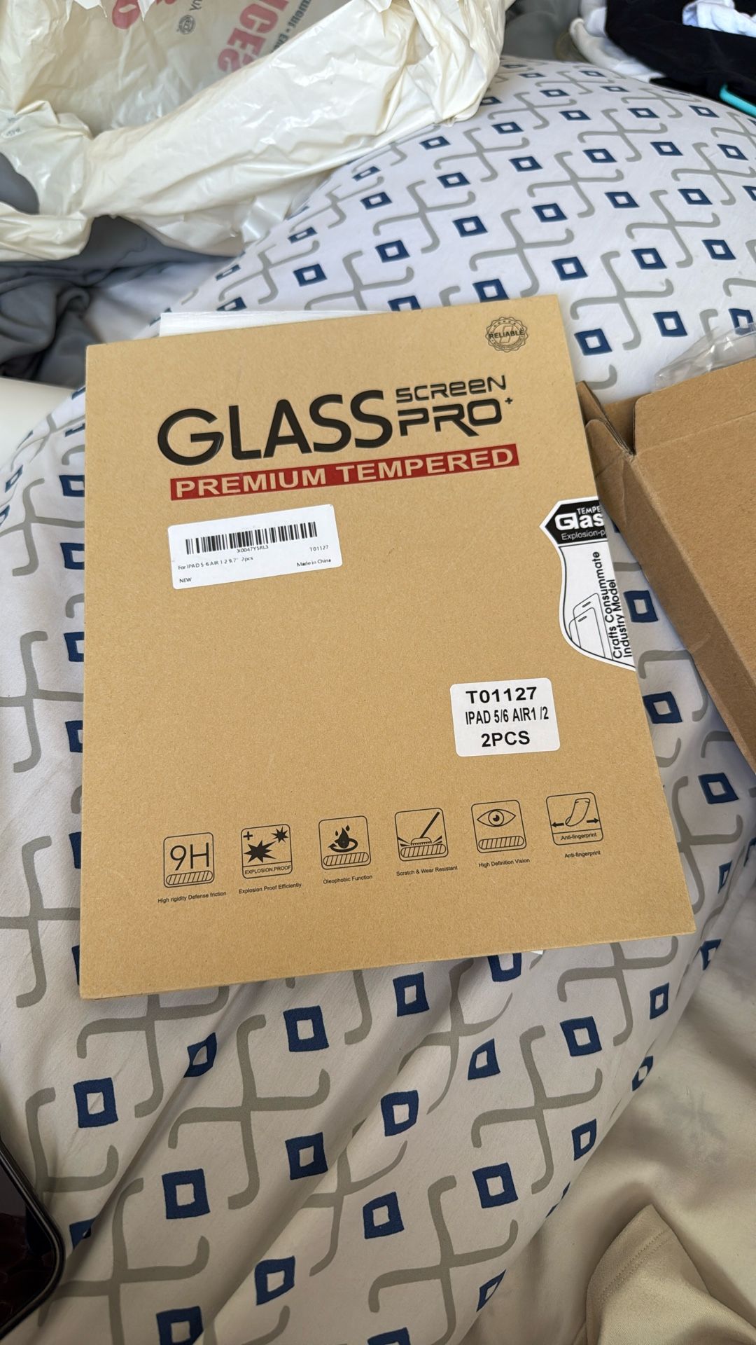 iPad Air 9.7” Tempered Glass Screen Protector