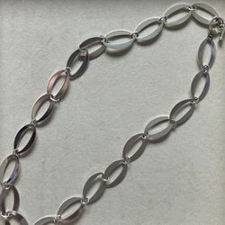 Silver Link Necklace