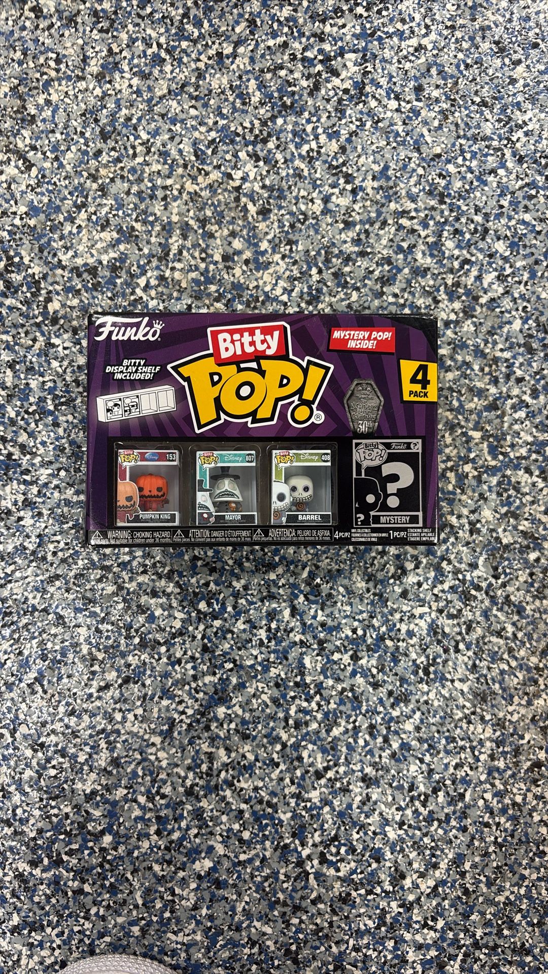 Nightmare Before Christmas Bitty Pop