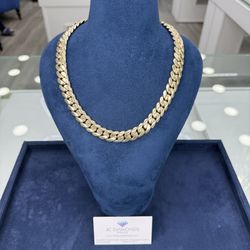 Chain Cubanlink 10k Gold Solid 