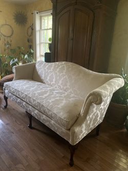 Formal Camel Back Couch