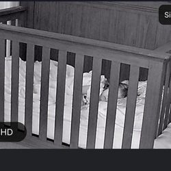 Toddler crib And Mattress