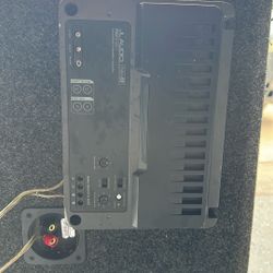 Custom JL Audio 12” Subwoofer Box + JL RD500/1 Amp – Premium Bass Setup!
