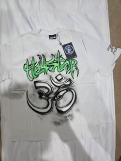 Hellstar Reach Your Inner Peace White Graphic T-Shirt Men's XL NEW