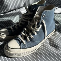 Blue Converse 70s