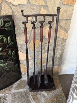 Fire place tool set of 5