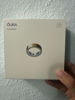 Oura Ring 4 Gold Size 7