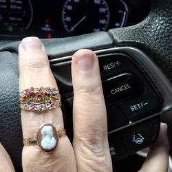 14k Rings and earrings  