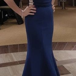 Formal Royal Blue Dress