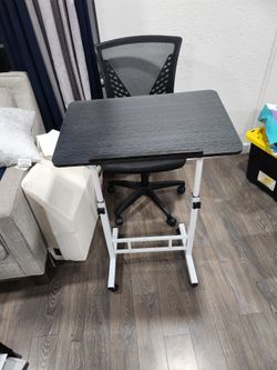 Sit To stand Desk And Chair NeW