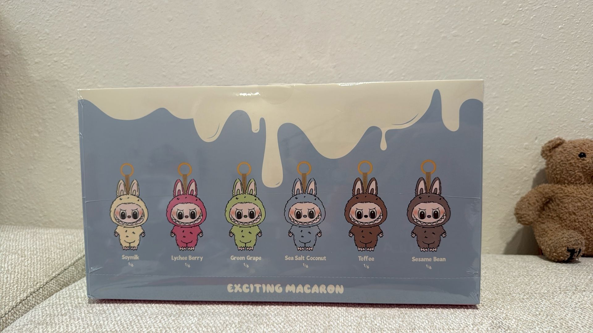 Labubu The Monsters - Exciting Macaron Vinyl Face Whole Set
