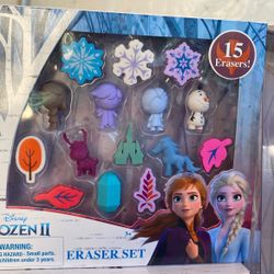 Disney Frozen 2 Eraser Set