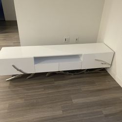 Modrest legend modern sale white tv stand
