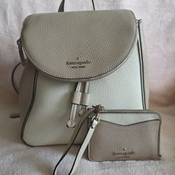 Kate Spade Backpack with wallet 