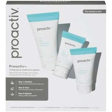 Proactive 3 step acne treatment system