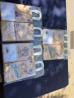 Pooh Bear Gift Bags with Handles