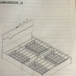 Brand New Full Bed Frame