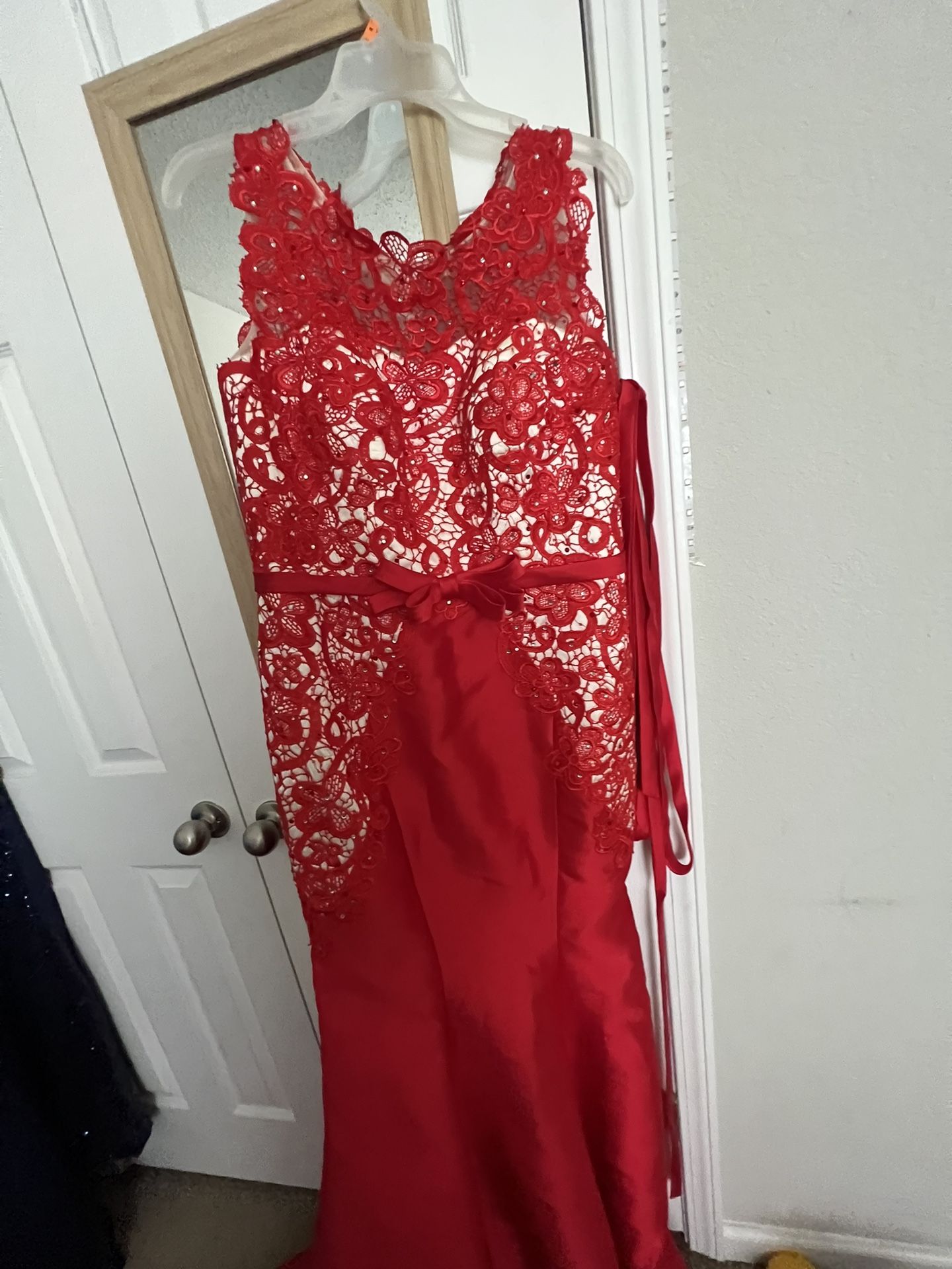 Red Corset Formal/Prom Dress 