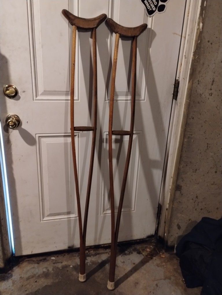 Antique Crutches 