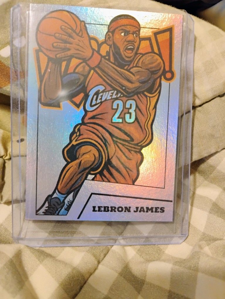 LEBRON JAMES KABOOM CUSTOM TRADING CARD 