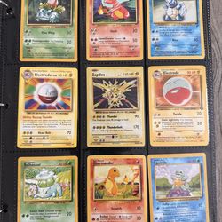 Pokemon Cards Rare Collection Binder Holo Mix of WOTC 1999 & Modern Era Lot