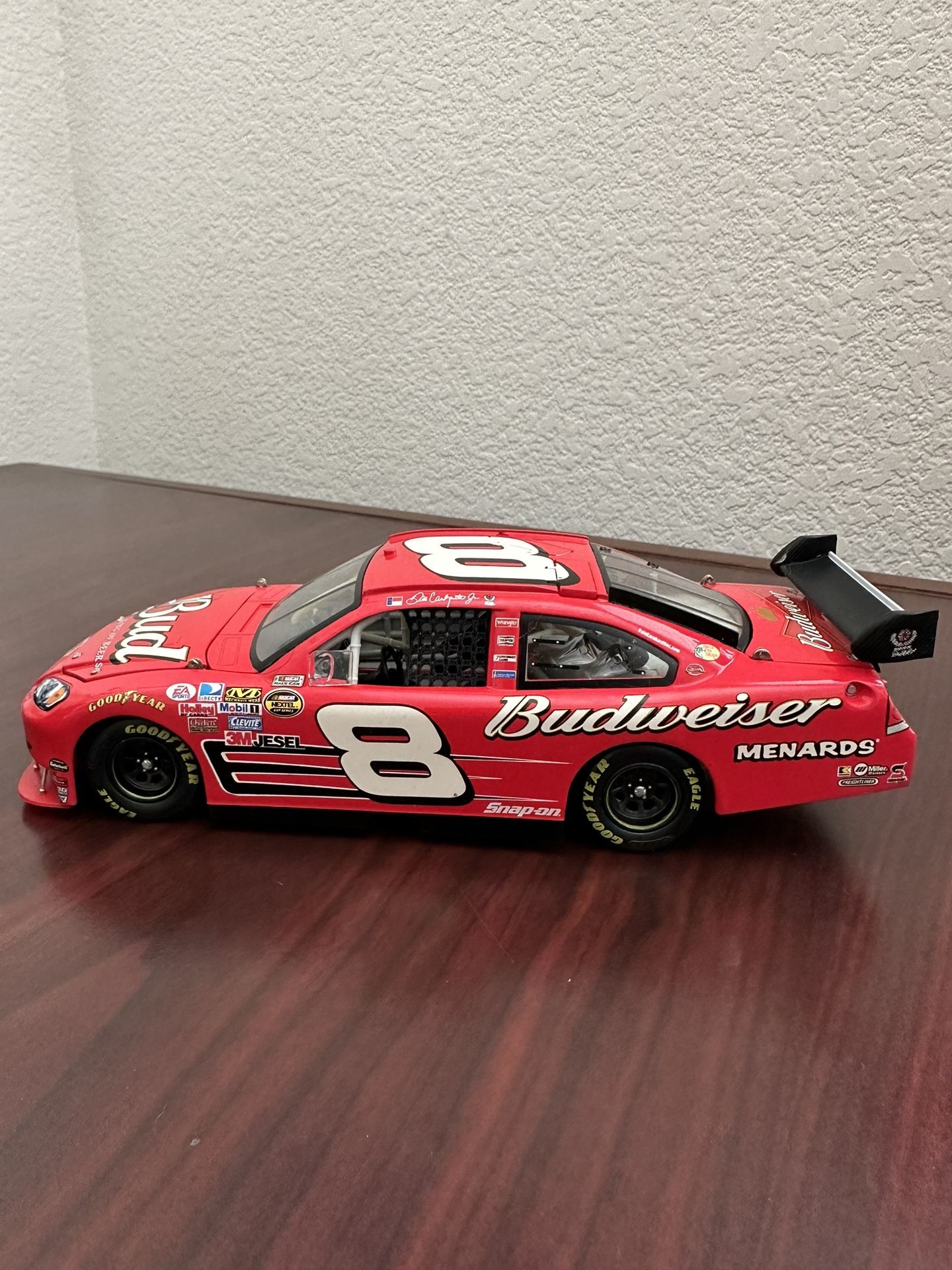 8 Dale Earnhardt Jr Budweiser MLB ASG Clear NASCAR Diecast 1