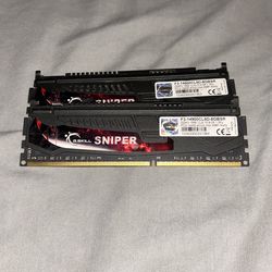 Ripjaw 8gb (2x4gb) ddr3 ram