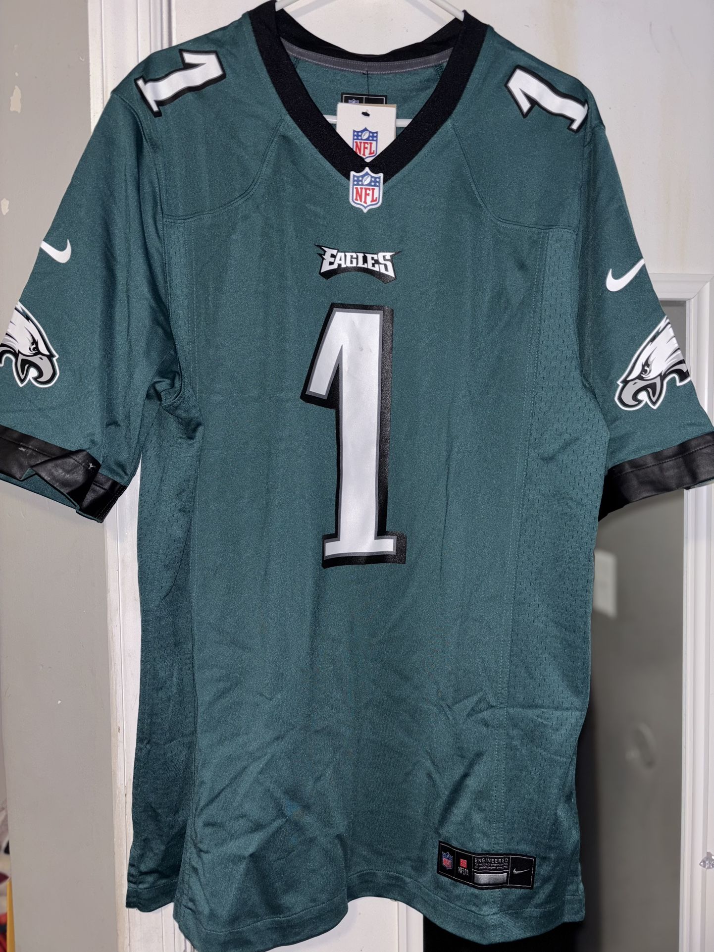 Men Philadelphia Eagles Jalen Hurts Nike Green Vapor F.U.S.E. Limited Jersey