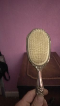 Silver brush $15