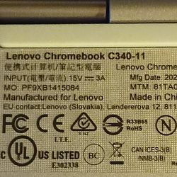 Lenovo Touchscreen Chromebook 
