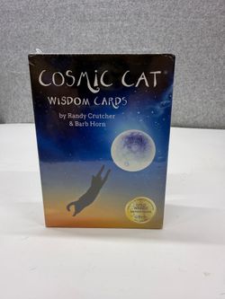 Cosmic Cat Wisdom Cards Sealed Oracle Deck Randy Crutcher