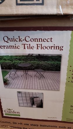 Ceramic Quick connect tile