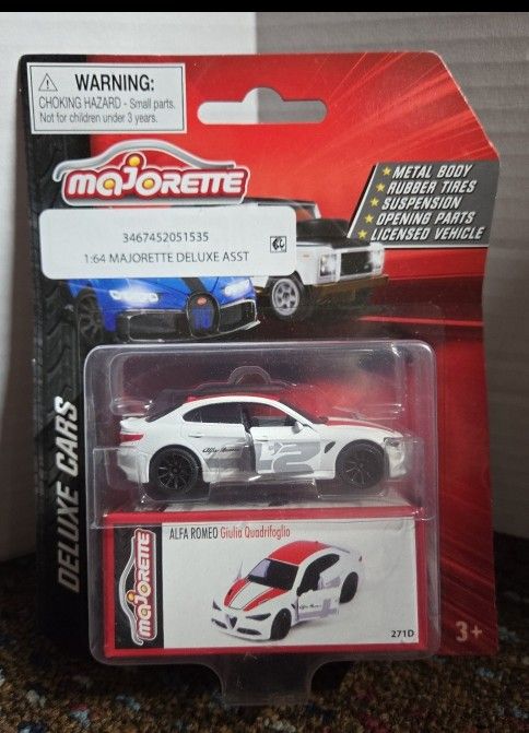 Majorette Alpha Romeo Giulia Quadrifoglio