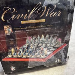 Chess Set - Civil War 