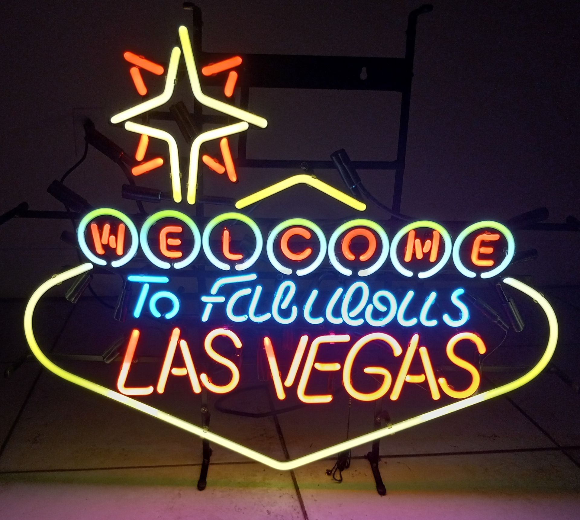 Welcome To Fabulous Las Vegas Neon Sign