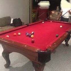 Slate Pool Table 