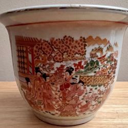 Ceramic flower pot 9”X 7”           $25