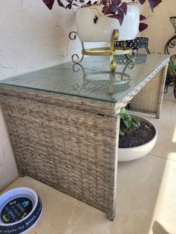 Mesita de patio