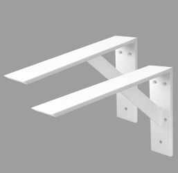 Countertop Support Bracket 14 Inch Heavy Duty Shelf Bracket 2 Pack X(220)