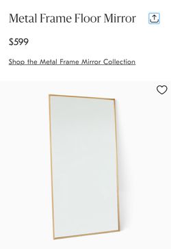 West Elm Mirror $250 OBO