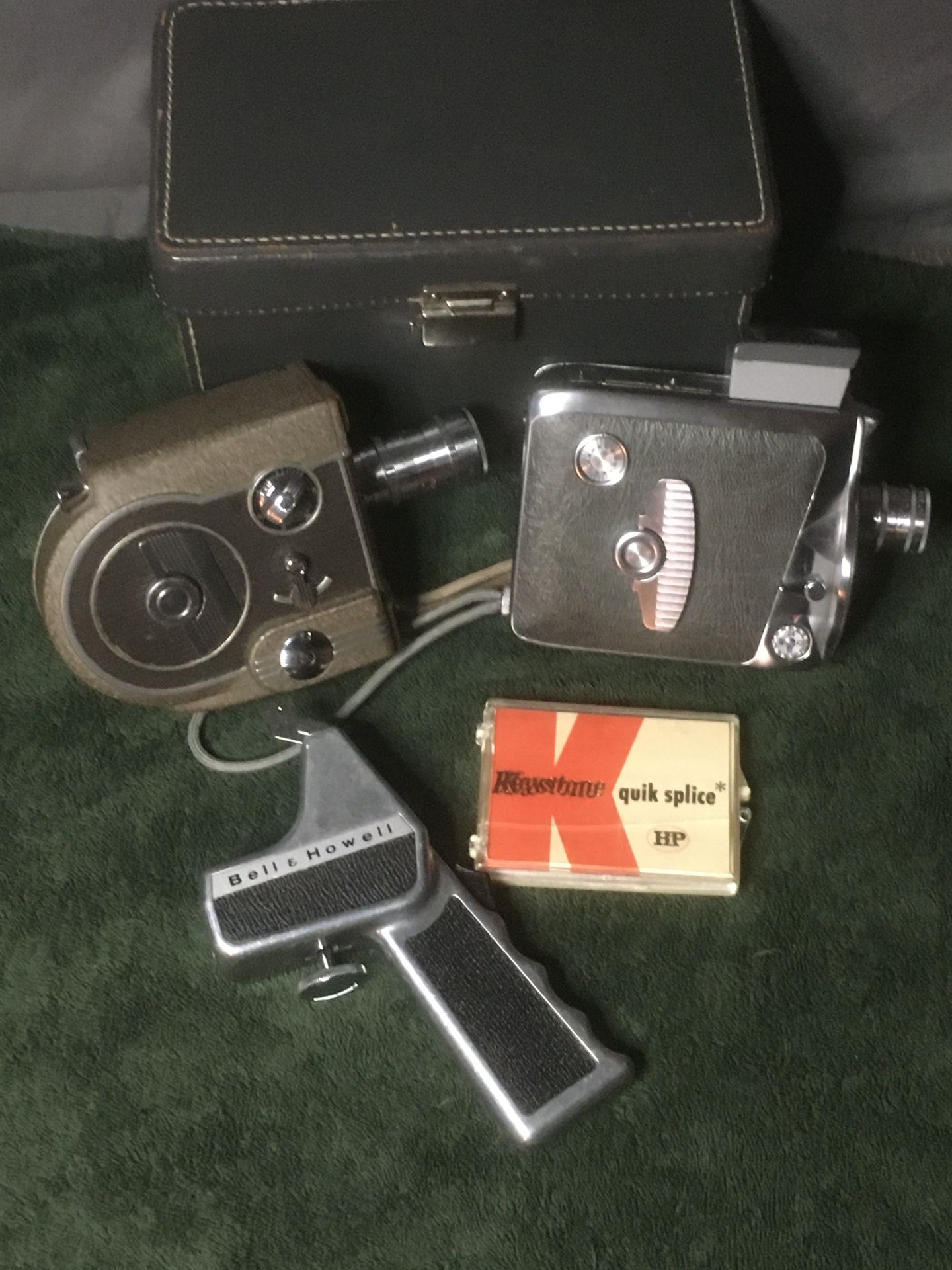 Lot of Vintage Filming Equipment