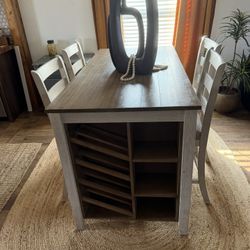 Dining Tablet With Chairs 