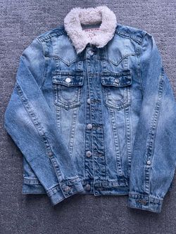 True religion Jean jacket w fur